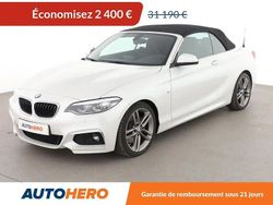 Blanc Utilisé 2018 BMW 230 M Sport Cabriolet | 28 790 € (Prix juste)