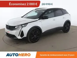 Blanc Utilisé 2020 Peugeot 3008 GT SUV | 18 990 € (Prix juste)