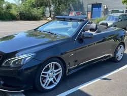 Noir Utilisé 2016 Mercedes E220 Sportline Cabriolet | 22 900 €