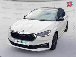 Blanc cristal spéciale (color concept) Utilisé 2021 Skoda Fabia Style Berline | 16 499 € (Prix juste)