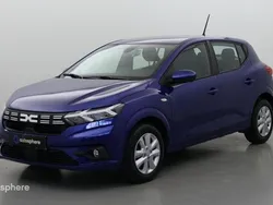 Bleu Utilisé 2024 Dacia Sandero Expression Citadine | 15 499 € (Prix juste)