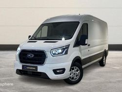 Blanc Nouvelle 2025 Ford Transit Limited Van | 37 990 € (Prix assez cher)