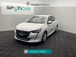 Blanc Utilisé 2021 Peugeot 208 Business-Line Citadine | 9 990 € (Prix juste)