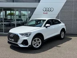 Blanc arcona Utilisé 2024 Audi Q3 Sportback Business SUV | 45 990 € (Prix juste)