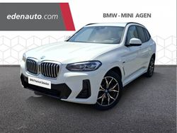 Blanc Utilisé 2022 BMW X3 M Sport SUV | 46 690 € (Prix juste)