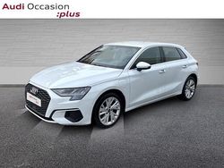 Blanc glacier métallisé Occasion 2021 Audi A3 Sportback e-tron Design Citadine | 22 900 € (Bon prix)