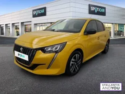 Jaune Utilisé 2022 Peugeot 208 Allure Citadine | 14 690 € (Prix juste)