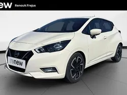 Blanc Utilisé 2022 Nissan Micra Acenta Citadine | 14 790 € (Prix juste)