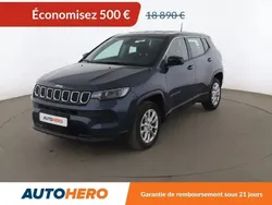 Bleu Utilisé 2022 Jeep Compass Longitude SUV | 18 390 € (Bon prix)