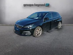 Noir Utilisé 2021 Peugeot 308 GT-line Berline | 16 990 € (Prix juste)