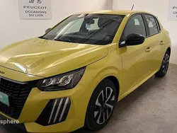 Jaune Utilisé 2024 Peugeot 208 Active Citadine | 19 299 € (Prix juste)