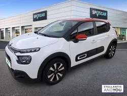 Blanc Utilisé 2021 Citroën C3 PureTech Citadine | 11 700 € (Prix juste)