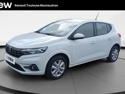 Blanc Utilisé 2022 Dacia Sandero Comfort Citadine | 13 900 € (Prix juste)