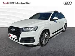 Blanc carrare Utilisé 2018 Audi Q7 Exclusive SUV | 41 880 € (Prix assez cher)