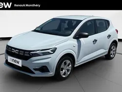 Blanc Utilisé 2023 Dacia Sandero Essentiel Citadine | 13 490 € (Bon prix)