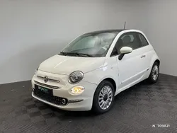 Blanc Utilisé 2017 Fiat 500 Lounge Citadine | 10 490 € (Bon prix)