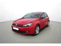 Rouge Utilisé 2009 VW Golf VI Berline | 8 990 € (Prix juste)