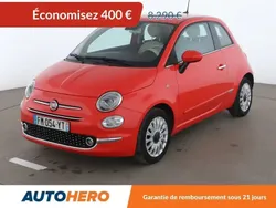 Rouge Utilisé 2019 Fiat 500 Lounge Citadine | 7 890 € (Bon prix)