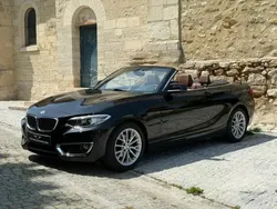 Noir Utilisé 2015 BMW 218 Luxury Line Cabriolet | 20 000 € (Prix cher)