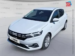 Blanc Utilisé 2024 Dacia Sandero Expression Citadine | 14 499 € (Prix juste)