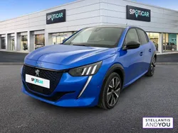 Bleue Utilisé 2020 Peugeot e-208 GT Citadine | 15 490 € (Bon prix)