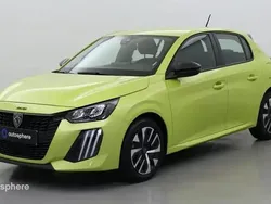 Jaune Utilisé 2024 Peugeot 208 Active Citadine | 15 499 € (Prix juste)