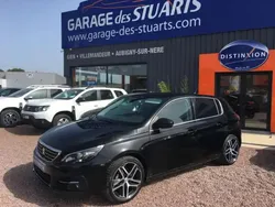 Noir Utilisé 2018 Peugeot 308 Allure Berline | 14 980 € (Prix assez cher)