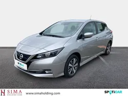 Gris Utilisé 2021 Nissan Leaf Acenta Citadine | 14 890 € (Prix juste)