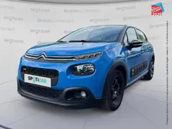 Bleu Utilisé 2017 Citroën C3 PureTech Citadine | 7 499 € (Prix juste)