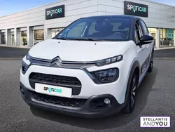 Blanc Utilisé 2021 Citroën C3 PureTech Citadine | 13 490 € (Prix juste)
