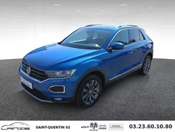 Bleu Utilisé 2019 VW T-Roc SUV | 21 890 € (Prix juste)