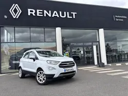 Blanc Utilisé 2020 Ford Ecosport Titanium SUV | 14 990 € (Prix juste)