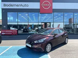Rouge Utilisé 2021 Nissan Micra Acenta Citadine | 15 990 € (Prix juste)