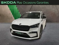 Blanc Utilisé 2024 Skoda Enyaq iV SportLine SUV | 45 890 €