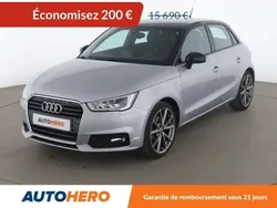 Gris Utilisé 2015 Audi A1 Sportback S-Line Citadine | 15 490 € (Prix juste)