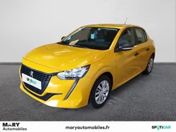 Jaune Utilisé 2021 Peugeot 208 S Citadine | 10 990 € (Bon prix)