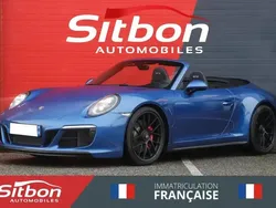 Bleu Utilisé 2017 Porsche 911 Carrera 4 GTS Cabriolet | 137 980 € (Prix juste)
