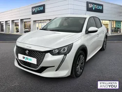Blanc Utilisé 2021 Peugeot e-208 Allure Citadine | 17 490 € (Prix juste)