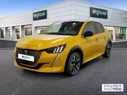 Jaune Utilisé 2021 Peugeot e-208 GT Citadine | 15 480 € (Bon prix)