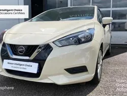Beige Utilisé 2021 Nissan Micra Acenta Citadine | 12 999 € (Prix juste)