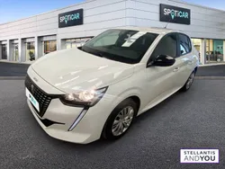 Blanc Utilisé 2022 Peugeot 208 Active Citadine | 13 290 € (Bon prix)