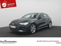 Noir Utilisé 2024 Audi A3 Sportback S-Line Berline | 37 980 € (Prix juste)