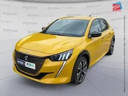 Jaune Utilisé 2021 Peugeot e-208 GT Citadine | 13 799 € (Super prix)