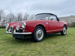 Rouge Utilisé 1963 Alfa Romeo Giulia Cabriolet | 57 500 €