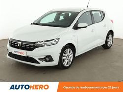 Blanc Occasion 2021 Dacia Sandero Comfort Citadine | 11 390 € (Prix juste)