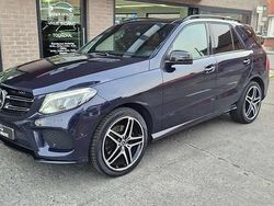 Bleu Utilisé 2018 Mercedes GLE350 AMG line SUV | 31 000 € (Prix juste)
