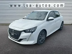Blanc Utilisé 2021 Peugeot 208 Business-Line Citadine | 13 980 € (Prix juste)