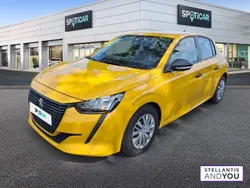 Jaune Utilisé 2021 Peugeot 208 S Citadine | 10 280 € (Bon prix)