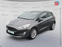 Gris Utilisé 2018 Ford Fiesta Titanium Citadine | 10 499 € (Prix juste)