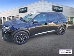 Noir Utilisé 2021 Peugeot e-2008 Allure SUV | 17 890 € (Prix juste)